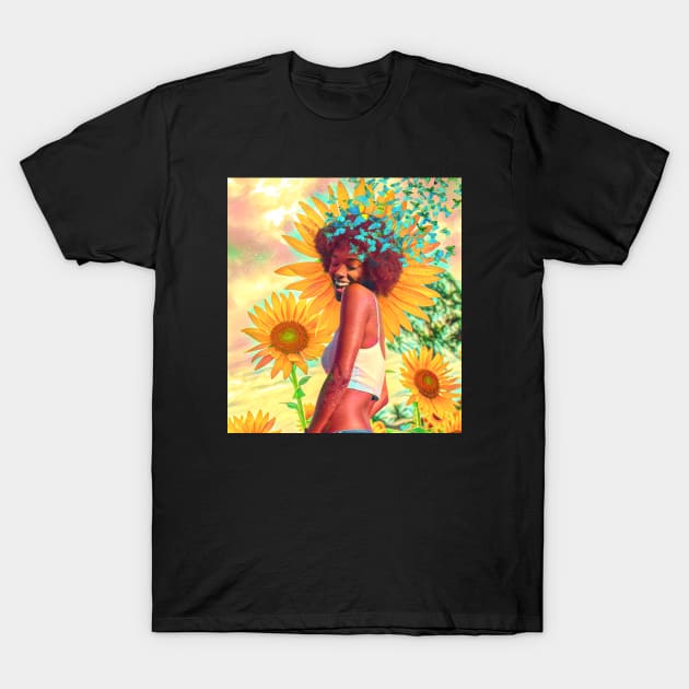 Summer's Here to Stay T-Shirt by Phatpuppy Art